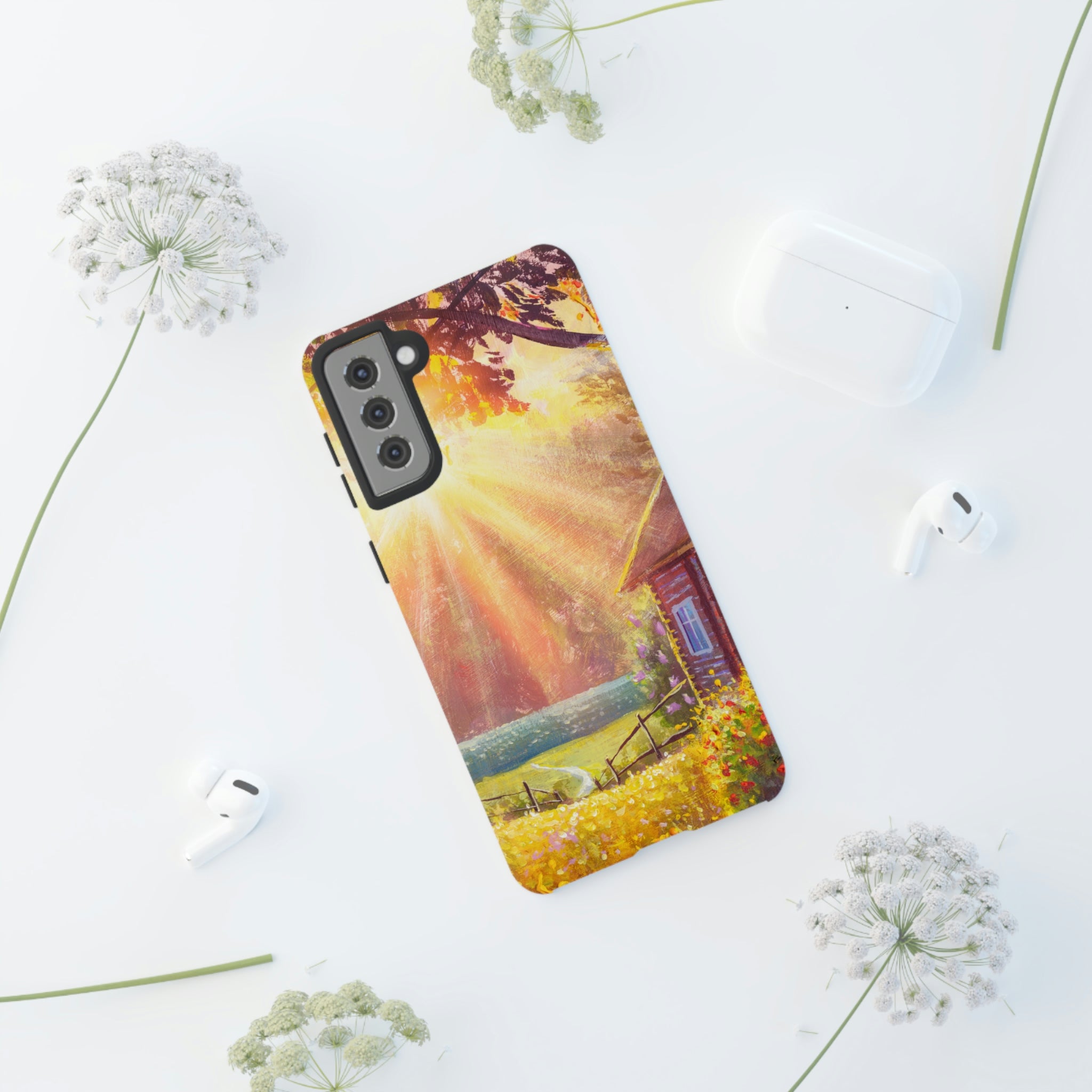 Flower Bushes Android Case (Protective) Phone Case