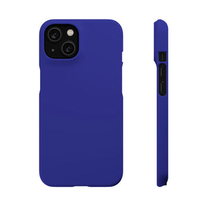 Cosmic Cobalt Blue iPhone Case (Slim) iPhone 14 Matte Phone Case