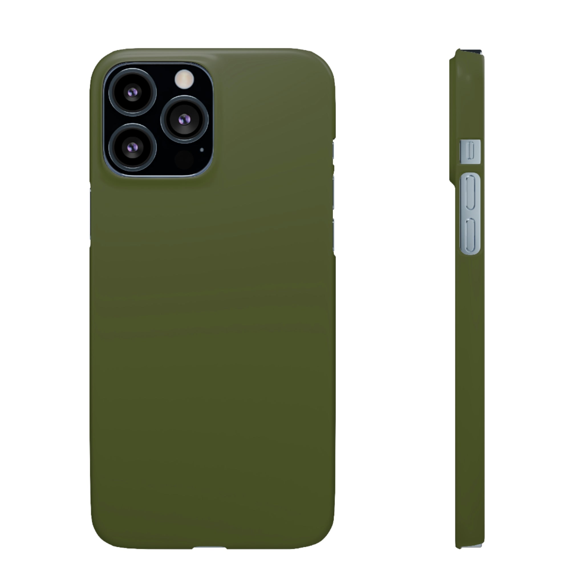 Army Green iPhone Case (Slim) iPhone 13 Pro Max Matte Phone Case