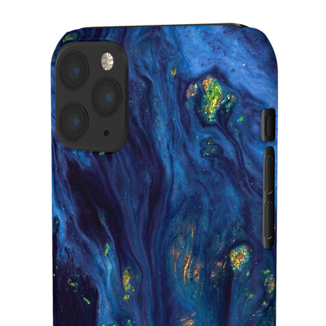 Green Opal Ink Art iPhone Case (Slim) Phone Case