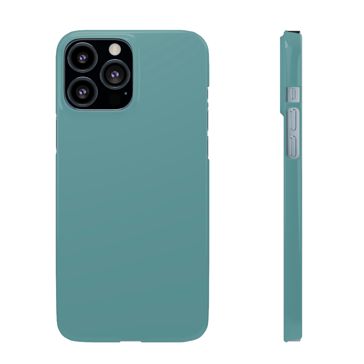 Cadet Blue iPhone Case (Slim) iPhone 13 Pro Max Glossy Phone Case