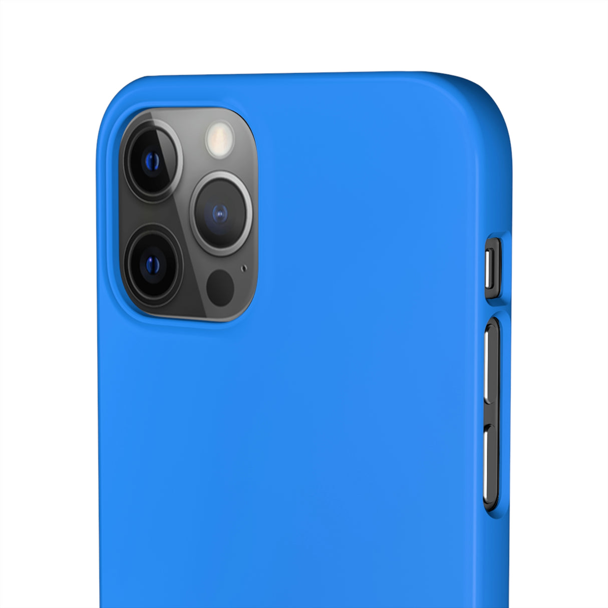 Dodger Blue iPhone Case (Slim) Phone Case