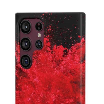 Red Explosion Samsung Case (Slim) Phone Case