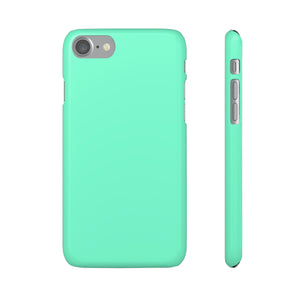 Aquamarine iPhone Case (Slim) iPhone 7 Glossy Phone Case