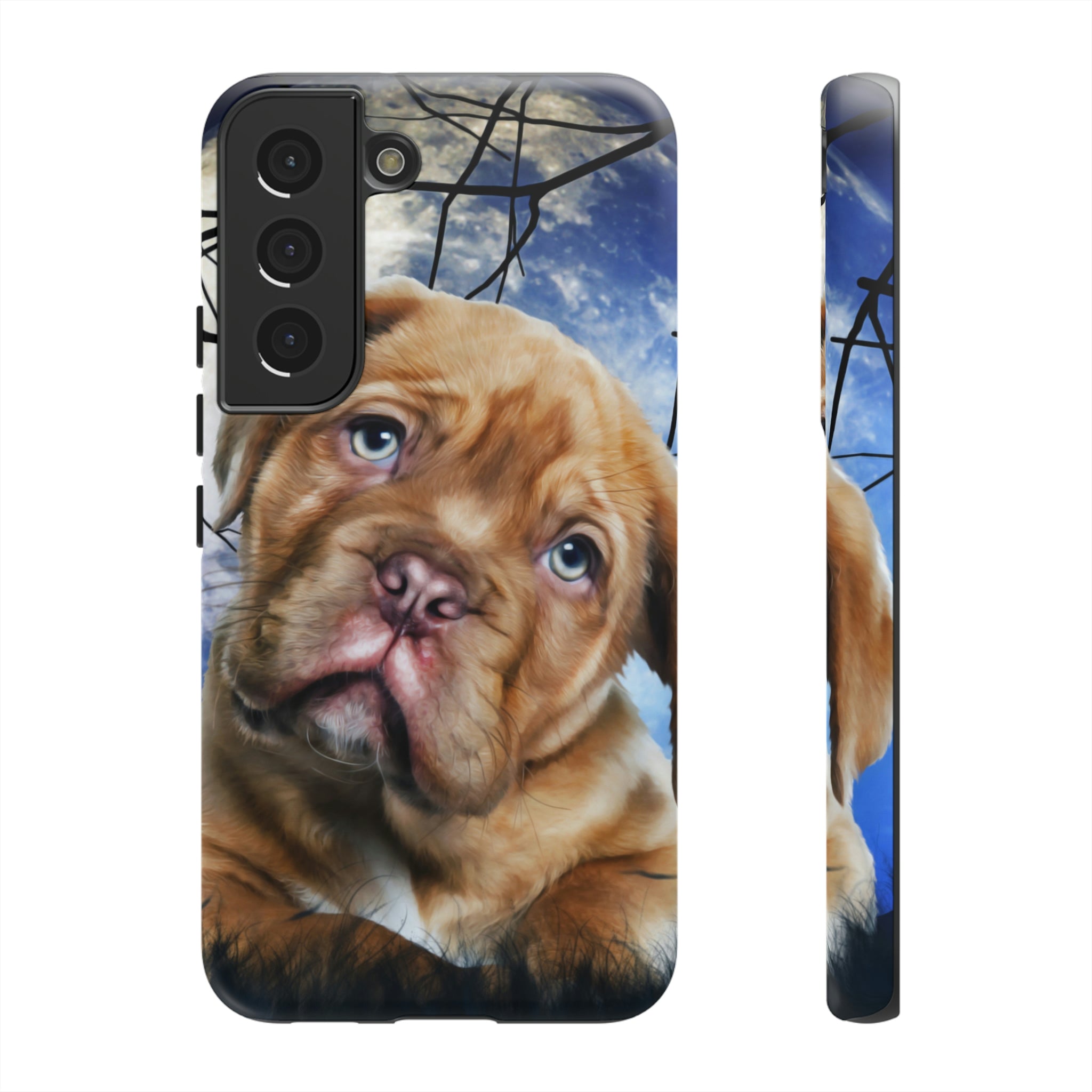 Dog Oil Painting Android Case (Protective) Samsung Galaxy S22 Matte Phone Case