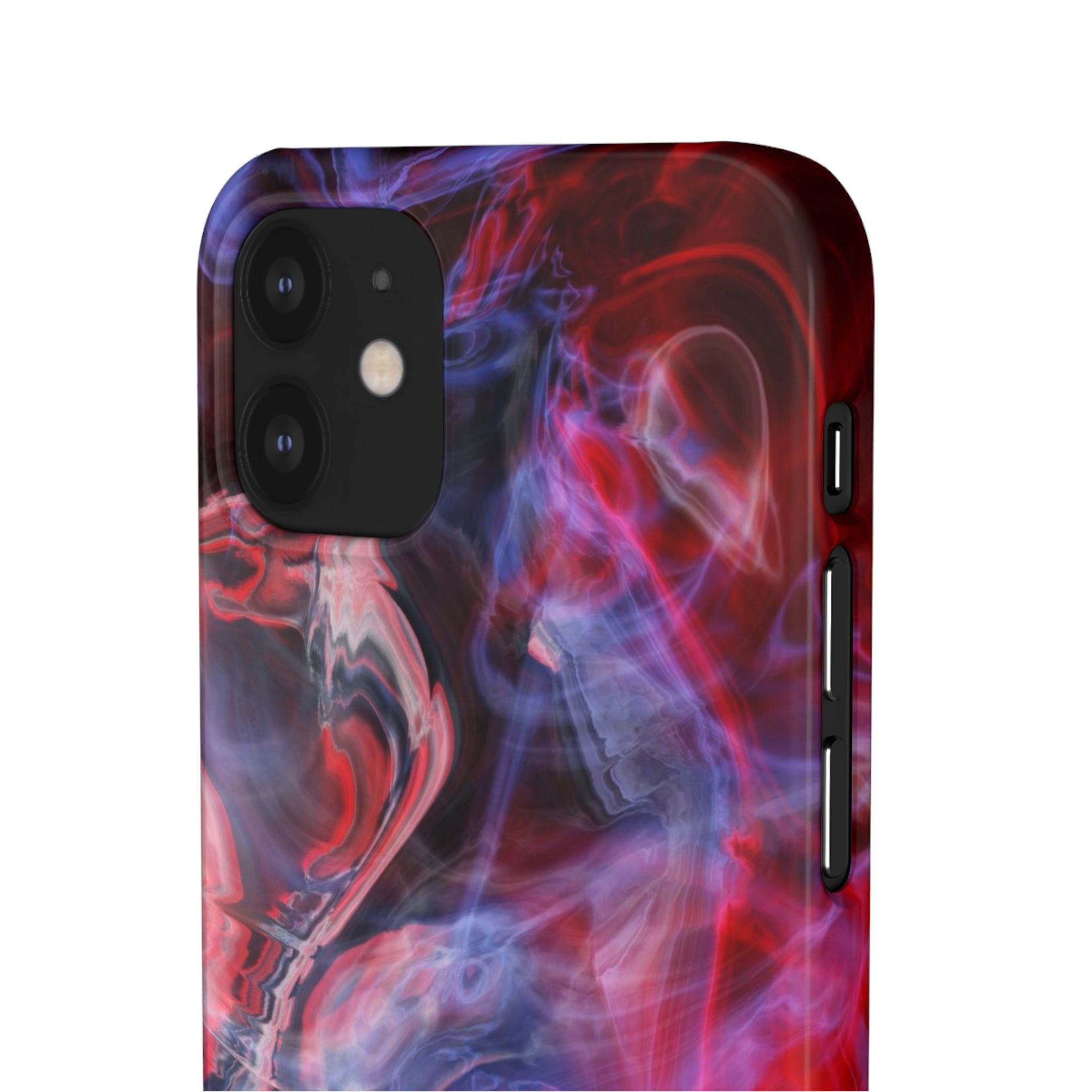 Red Marble iPhone Case (Slim) Phone Case