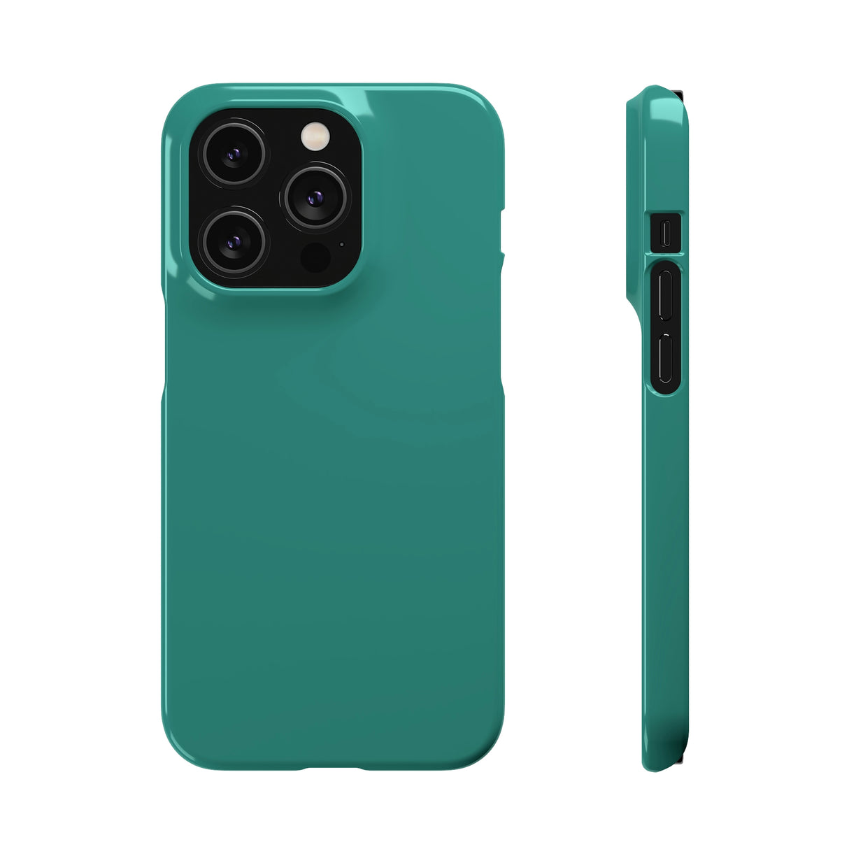 Celadon Green iPhone Case (Slim) iPhone 14 Pro Glossy Phone Case