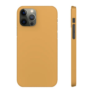 Indian Yellow iPhone Case (Slim) iPhone 12 Pro Glossy Phone Case