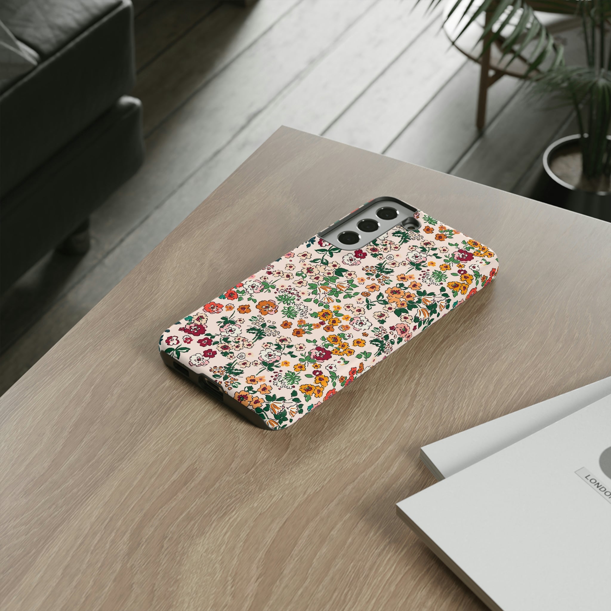 Floral Liberty Android Case (Protective) Phone Case