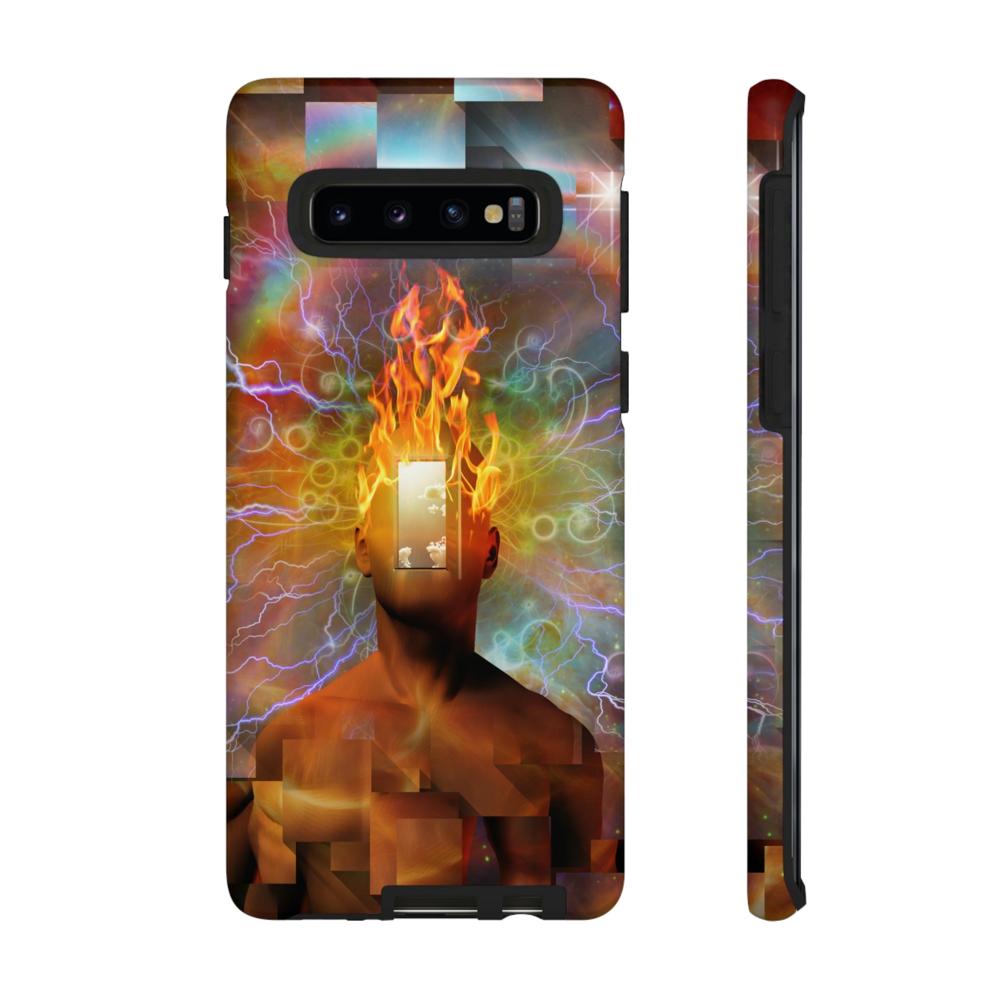 Burning Mind Android Case (Protective) Samsung Galaxy S10 Matte Phone Case