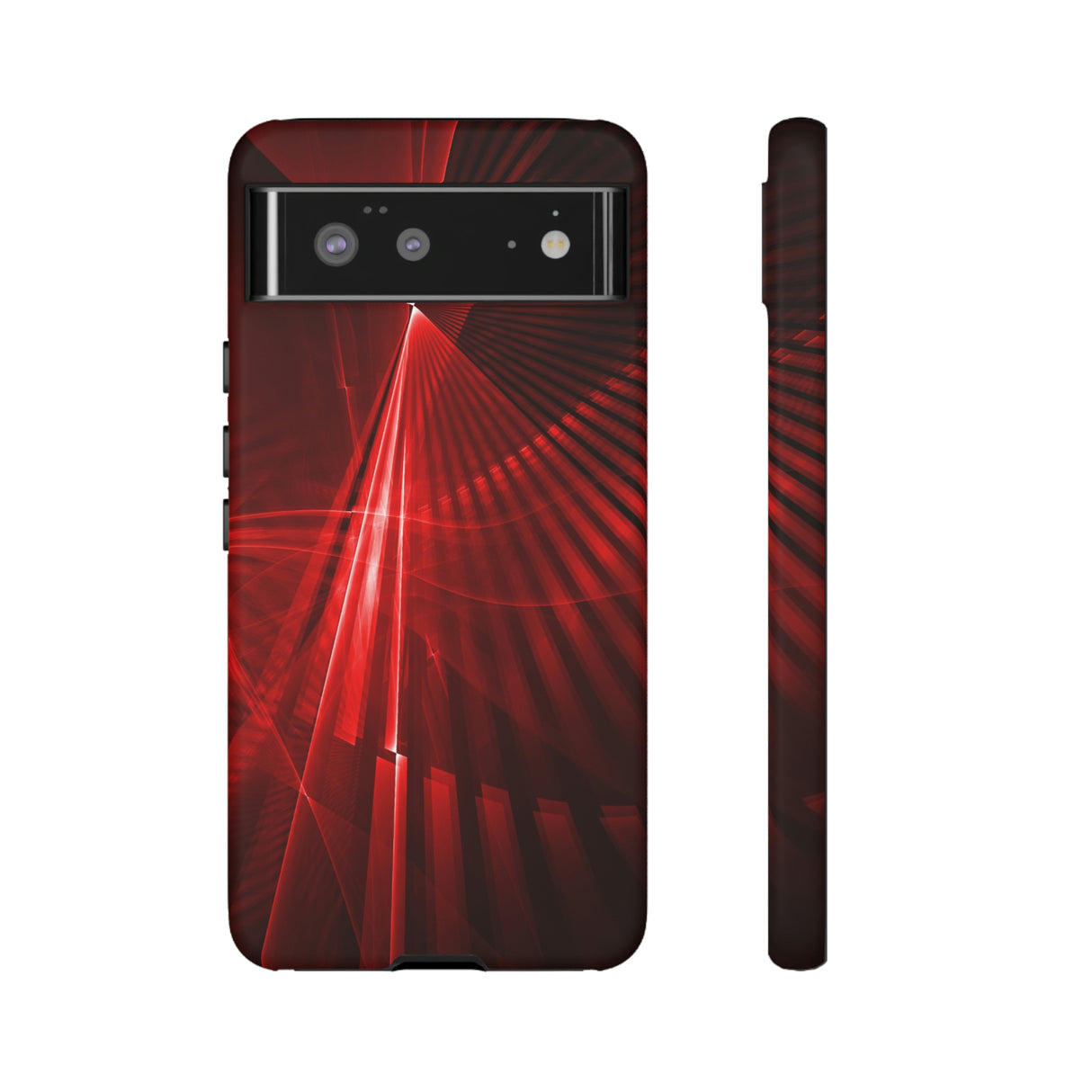 Red Disco Lights Android Case (Protective) Google Pixel 6 Matte Phone Case